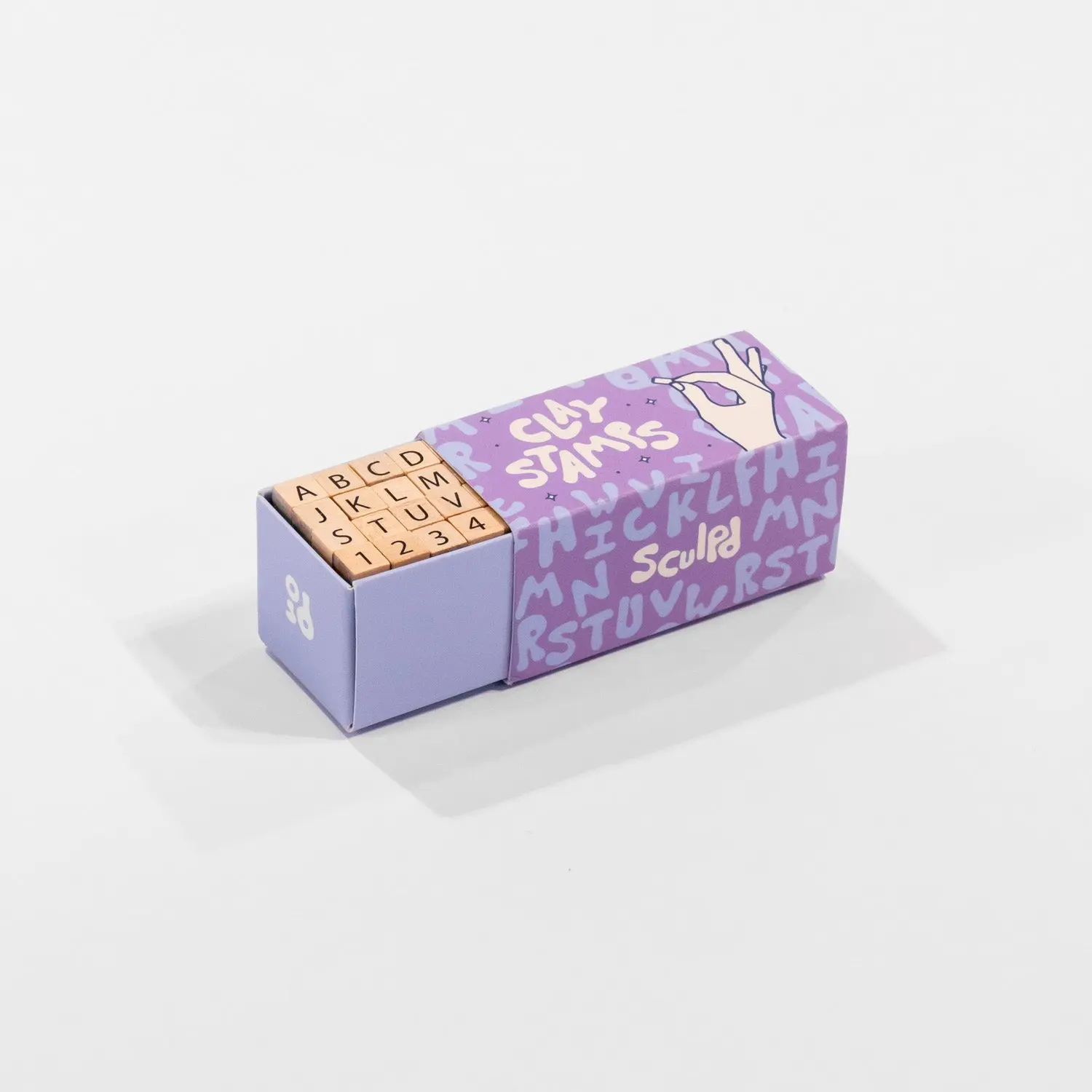 Clay Letter Stamp Sets