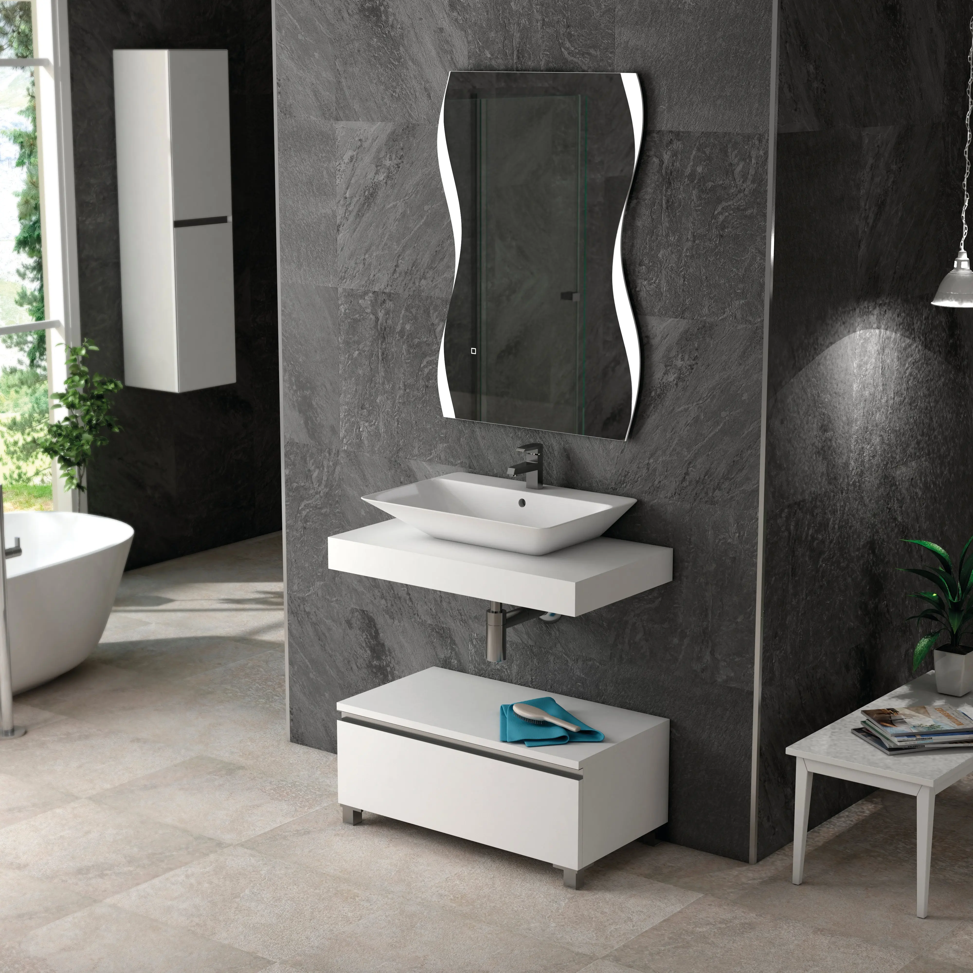 DAX Bayside Single Counter Vanity Top