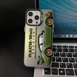 Luxury Car Pattern Tpu Anti-Drop Phone Case for iPhone 6/7/8/x/XS/XR/XS Max/11/12/13/14/15/16/17 Pro Max, Perfect Gift