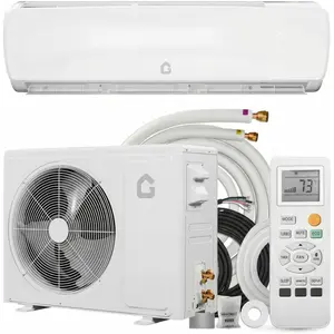 Ductless Mini Split Air Conditioner, 12000 BTU, SEER 19, 230V, R32 Refrigerant, L Panel, US Standard