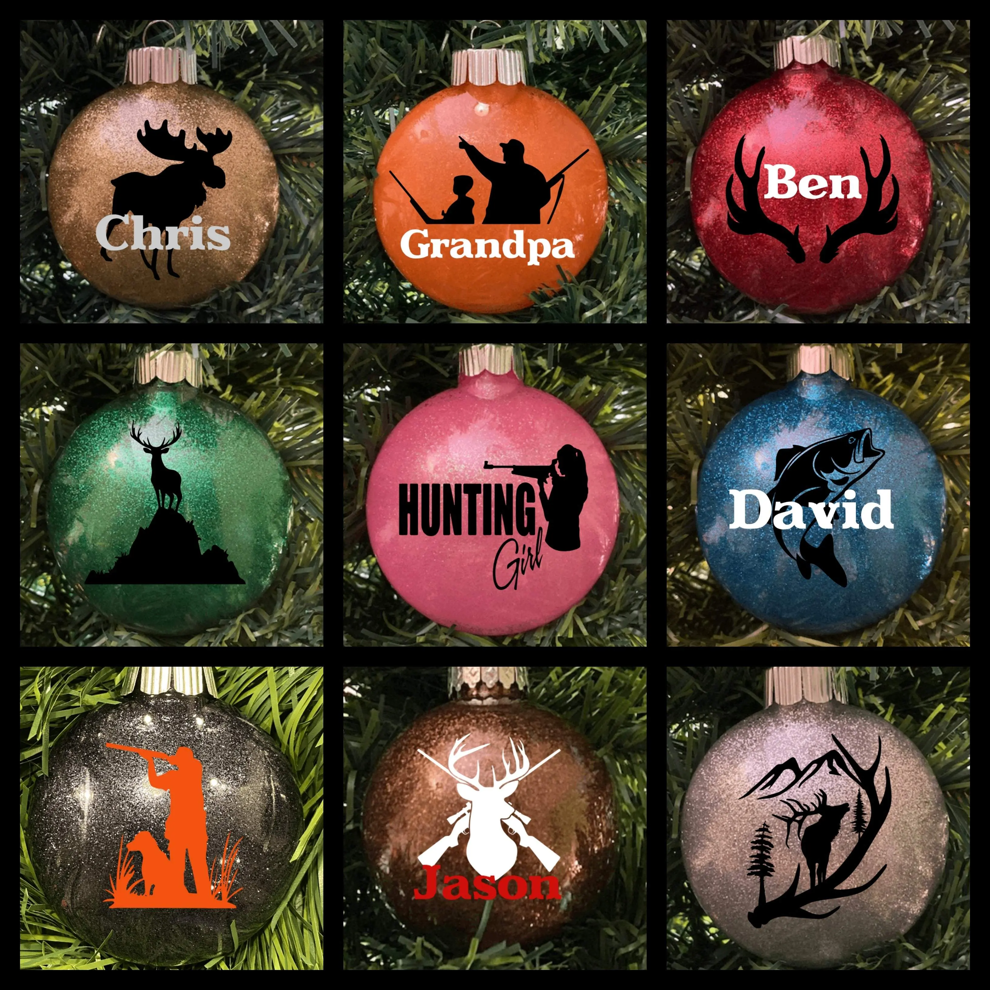 Hunting & Fishing Ornaments