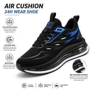 Black & White  Men's Running Shoes Blade Tennis Walking Fashion Sneakers Breathable Non-Slip Gym Sports Work Trainers Geometric Design Students Outdoor Sport Runner Closed Athletic Footwear hobnail boots dirndl Low Top