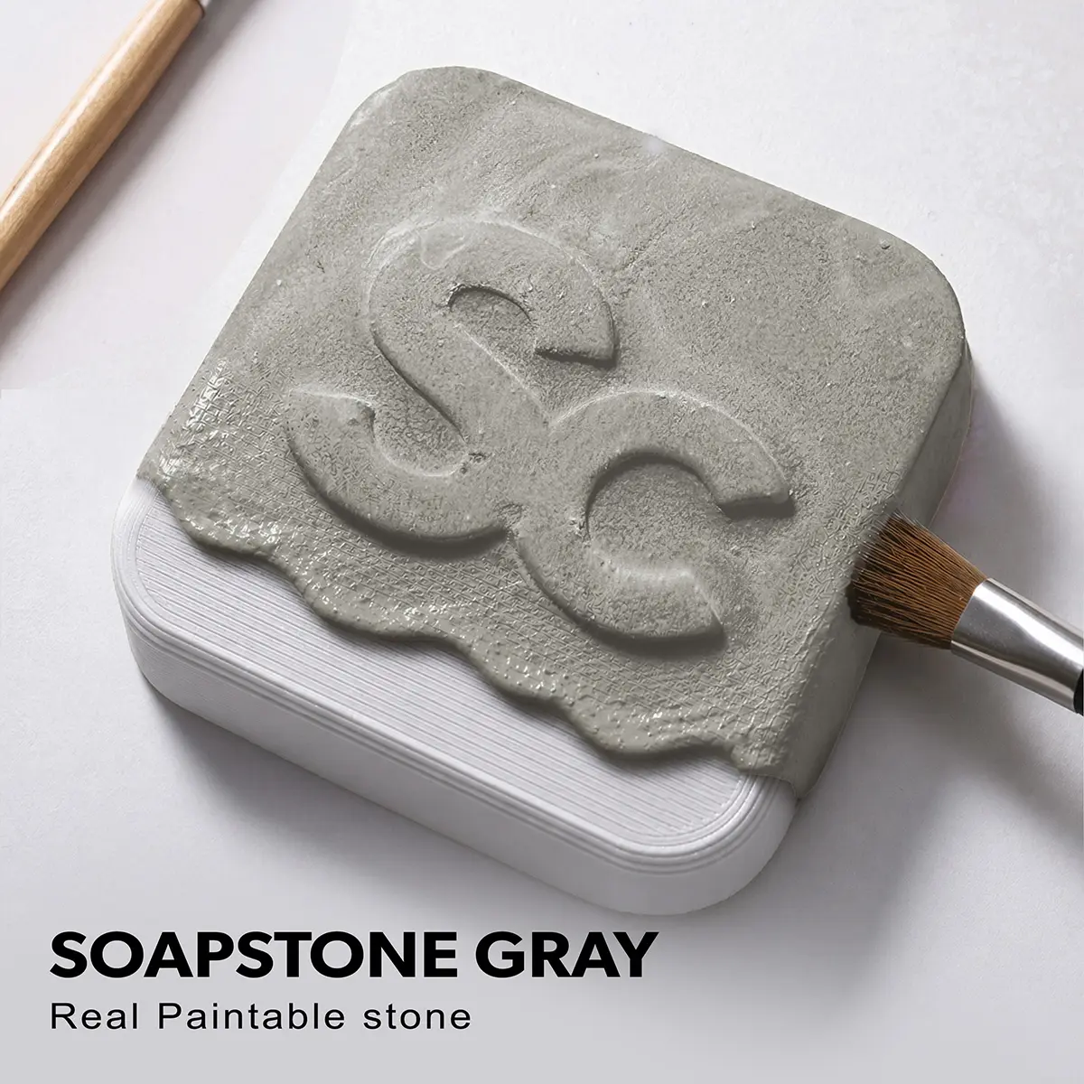 SculptCoat Grey | Paintable Stone Finish for 3D Prints, Props & Crafts