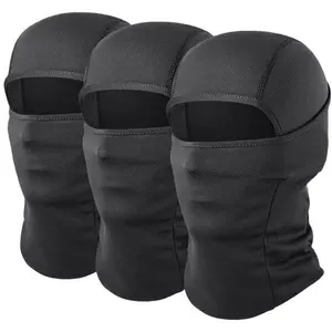 3-Pack Unisex Quick-Dry Balaclava - Breathable Full Face Mask - Motorcycle/Cycling/Skiing Outdoor Gear
