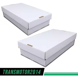 3000 COUNT CORRUGATED CARDBOARD BASEBALL TRADING CARD COIN SLABS STORAGE BOX 2PC Upgraded Version Organiser Collapsible