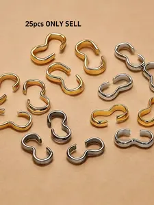 25pcs 18K Golden Plated Brass Lobster Claw Clasps High Color Retention for Bracelet Necklace DIY Jewelry Making End Clasps Pendant Fasteners