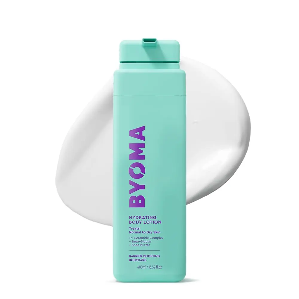 BYOMA Hydrating Body Lotion | Tri-Ceramide Complex, Shea Butter, Beta Glucan, Deeply Hydrates & Nourishes, Skin Barrier Support