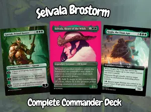 Selvala Brostorm | 100-Card Commander EDH Proxy Deck + Tokens