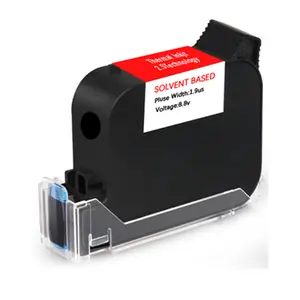 Original 72ml Quick Dry Solvent Ink Cartridge Replacement for 1 inch/25.4 mm Handheld Inkjet Printers