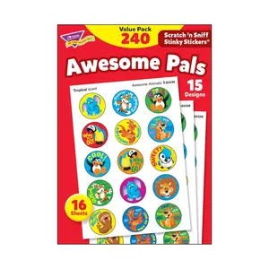Awesome Pals, Tutti-Frutti scent Scratch 'n Sniff Stinky Stickers® Value Pack