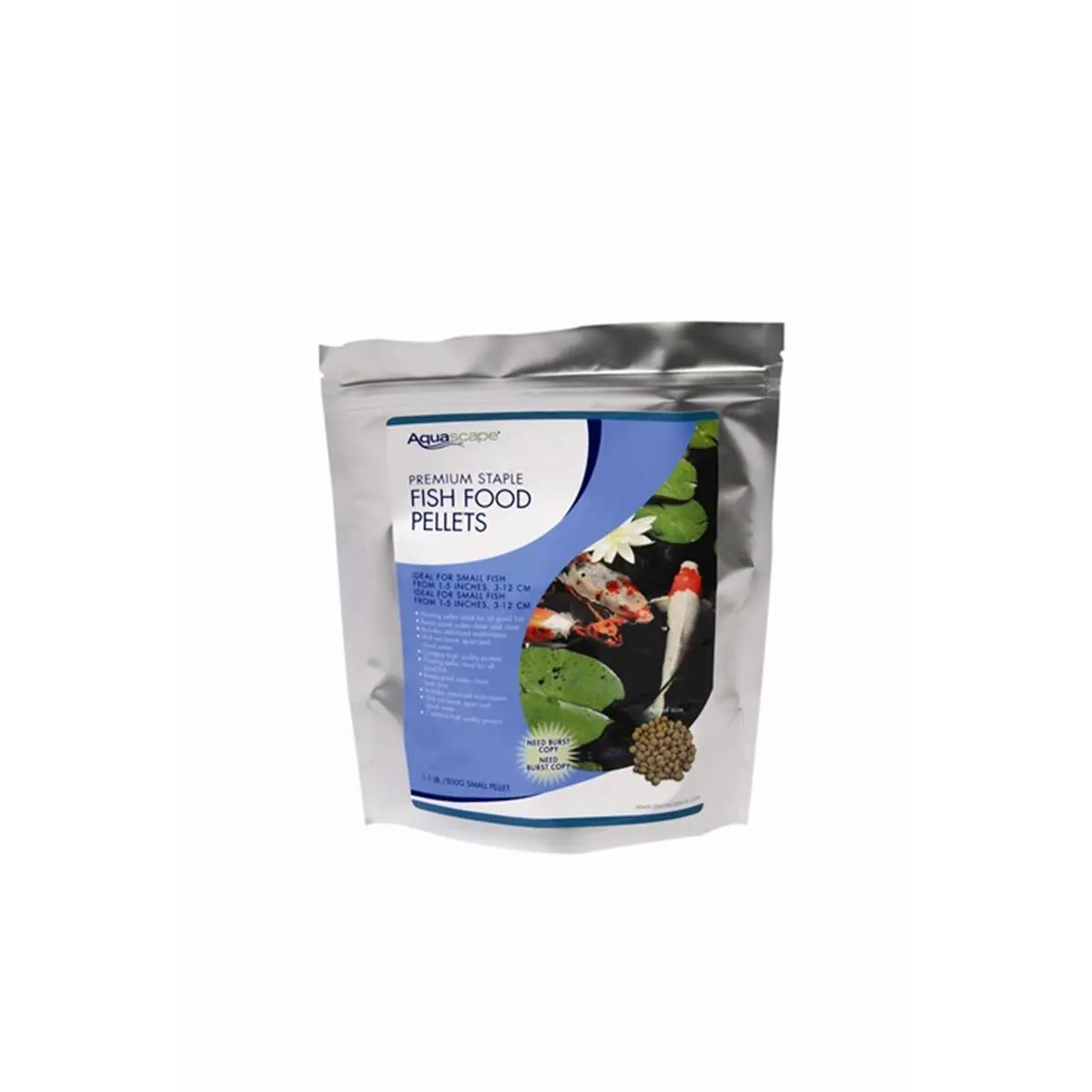 212 MAIN Aquascape 500g Premium Floating Pellet Fish Food - High Protein, Vitamin-Infused Formula for Aquatic Fish Feeding