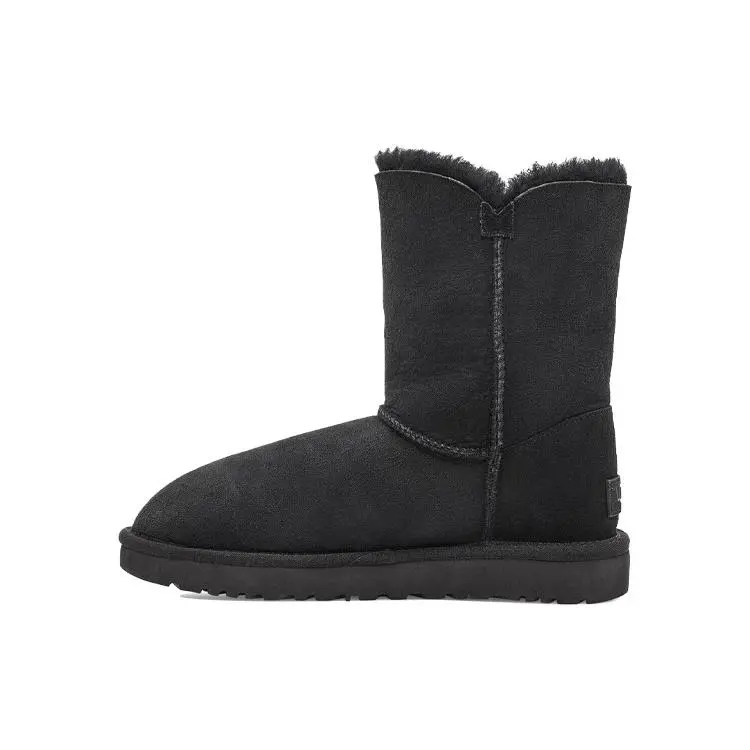 Women's UGG Bailey Button II Mid-Calf Sheepskin Insulated Snow Boot - Women's Shoe, Winter Footwear