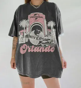 [SALE UP TO 50%] [FREE SHIP] Vintage Universal Studios Orlando Shirt, Retro Universal Globe Theme Park Tee, Florida Travel Vacation Shirt, Universal Studios Souvenir Tee