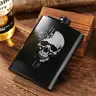 1pc Stainless Steel Skull Design Wine Pot, 8oz Capacity Tequila Whiskey Flask, Portable Travel Outdoor Liquor Bottle, Drinkware, Containers, Ideal for Halloween & Christmas Gifts for Men