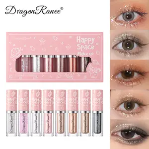 Liquid Eye Shadow Shiny Crystal Liquid Highlight Shiny Eye Shadow Eye Shadow Pen Brightening Eye Shadow Set Box