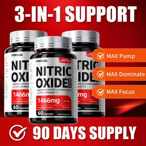 Maximum load 10-in-1 nitric oxide supplement, contains 1466 mg of L-arginine, L-citrulline, beetroot, suitable as a Christmas gift, for office workers, fitness enthusiasts, adults, unisex