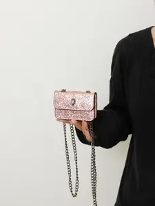 Women's PU Crossbody Shoulder Bag, Plain Magnetic Closure, Casual Style for All Seasons, Ideal for Daily Use, Travel, Commuting