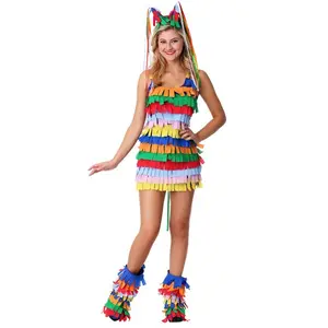 Women's Pinata Dress Costume