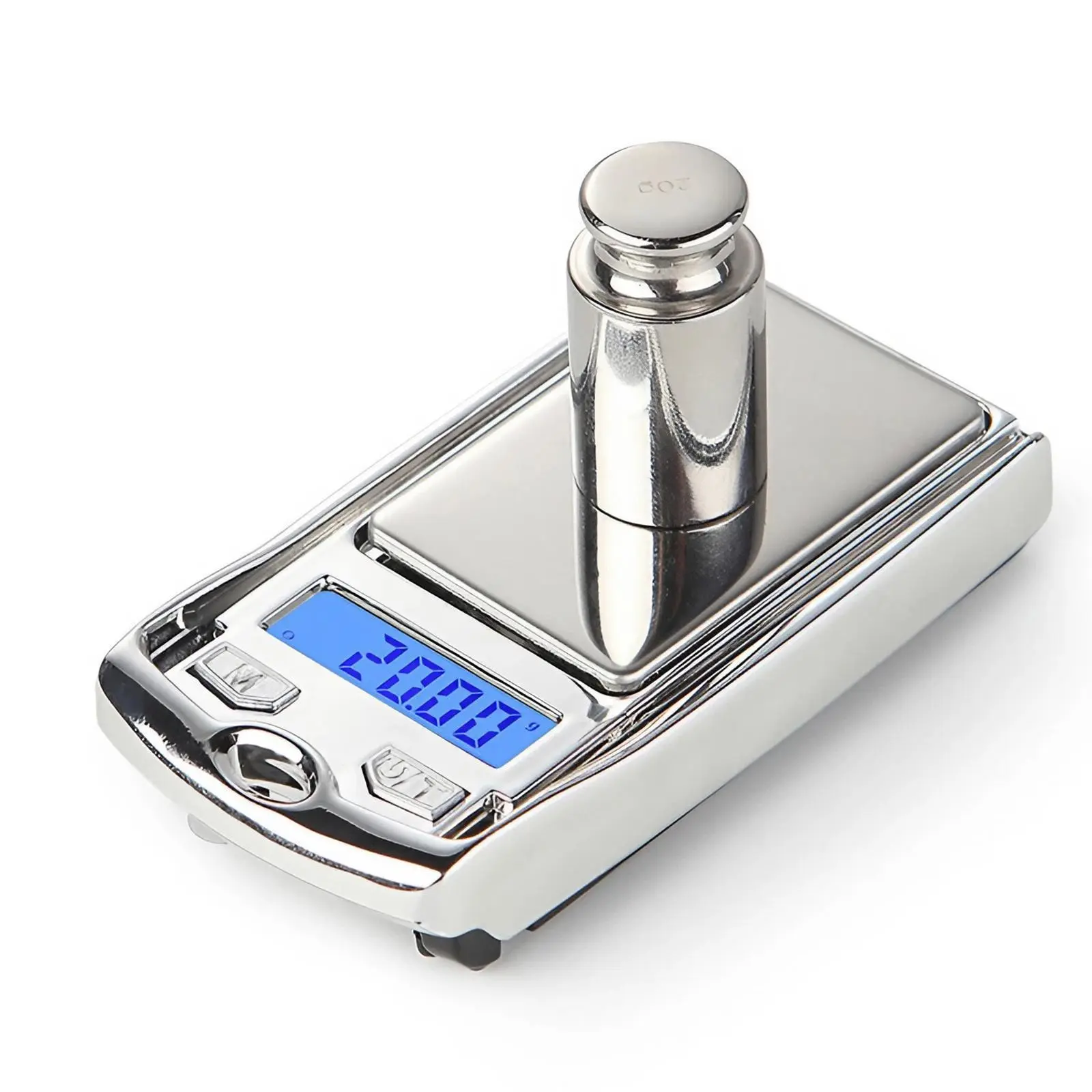 Small electronic scale, digital pocket scale, Multi Function Scale, high precision with tray, can weigh small foods, jewelry, ounces, grains, LCD display, peeling function, Weighing Scale, Grams Scale