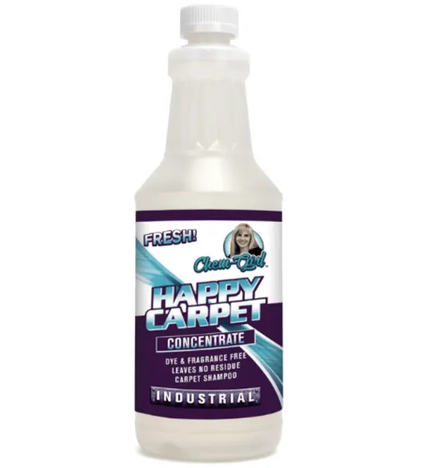 CHEM-GIRL Carpet Cleaning Shampoo - 1 Gal Lab Tested All-Purpose Cleaner for All Extraction Machines, Stain Removal Formula