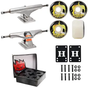 Independent Skateboard Trucks 149 + Satori 52mm 101A Wheels Spitfire Bearings + Hardware