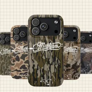 Archery Camo Tough Case Cover For iPhone 17/16/15/14/13/12/11/X Plus Pro Max Mini - Hunting Gift For Dad