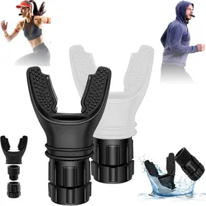 Breathing Exercise Device,Portable Lung Capacity Abdominal Breathing Trainer,Gymtok,Gym Accessories