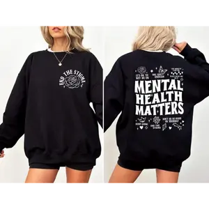 Mental Health Matters Hoodie, Mental Health Awareness Sweatshirt, You Matter Sweatshirt, Inspirational Sweatshirt, Self Love Sweatshirt