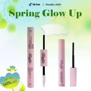 Bond&Seal&Remover| Kisslily Lash Remover 5ML for Cluster Eyelash Extensions Clear Remover for Self-application Individual Lashes at Home Makeup