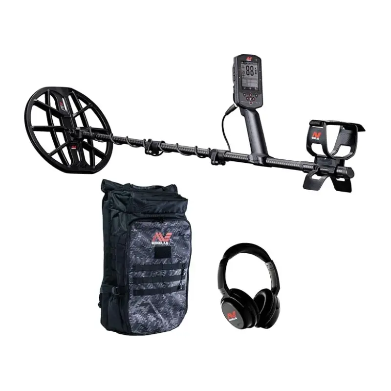 Minelab Manticore Multi-IQ+ Waterproof Metal Detector & Backpack