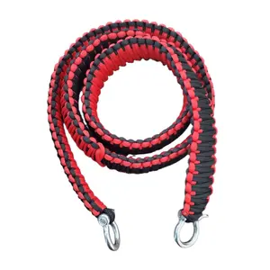 RED AND BLACK  PARACORD STRAP