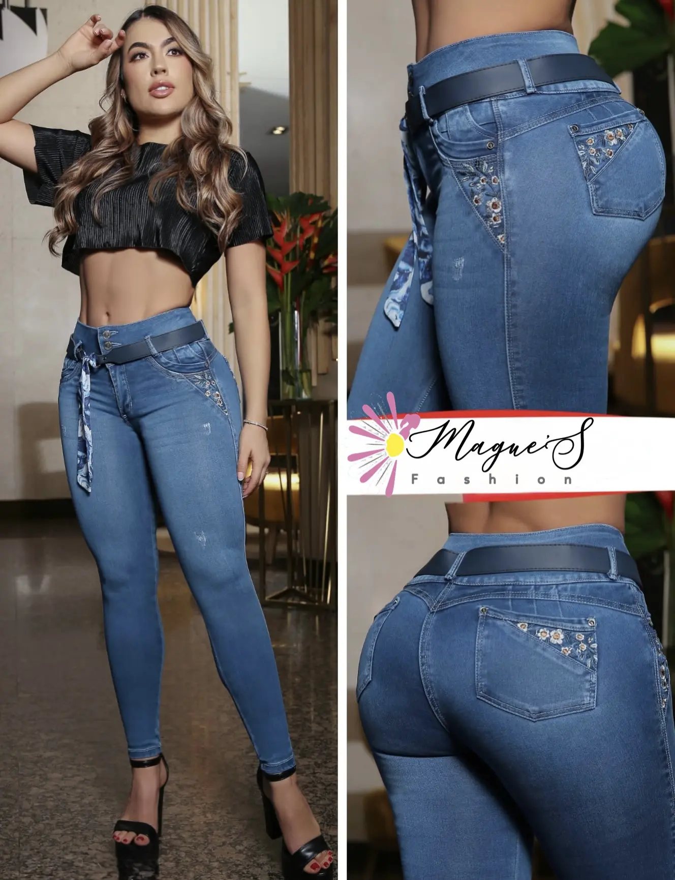 J172-8806-Push Up Colombian Jean