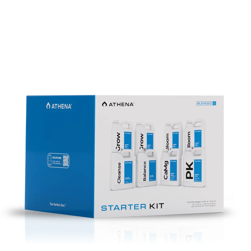 Blended Starter Kit, Eight 32 oz. Bottles, Grow A+B, Bloom A+B, PK, CaMg, Cleanse, Balance