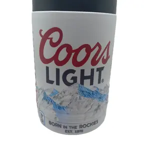 Beer Inspired Custom UV Printed Stainless Steel Double-Wall Vacuum Insulated Portable Beverage Holder 12oz Can or 12oz Bottle