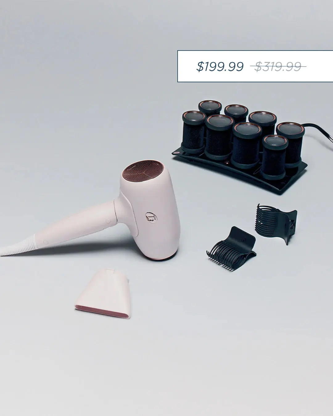 T3 MICRO | THE JETSET NECESSITIES / VOLUMIZING HOT ROLLERS / AFAR TRAVEL HAIR DRYER