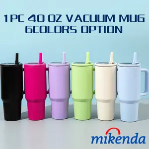 40oz Stainless Steel Vacuum Insulated Water Bottle with Lid & Straw, Keeps Hot 12hr Cold 24hr, Portable Design, Ideal Gift