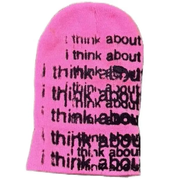 I think beanie (black ink) I think beanie (black ink)