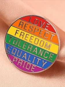 Color Punk Rainbow Spirit Enamel Pin Clip: Pride Values – Trendy Equality Gift.suitable for Bags, Clothing, Durable Decorative Pins, The Perfect Love Accessory Gift for Friends