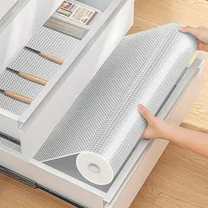 Shelf Liners  Kitchen Drawer Mats Non Adhesive EVA Cupboard Protector Cabinet Lining Refrigerator Liner Bathroom Pantry Cabinet Mat