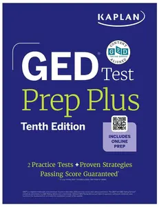 GED Test Prep Plus, Tenth Edition (2026): Includes a Diagnostic Pretest, 2 Full Length Practice Tests, 1000+ Practice Questions, and 60+ on the internet Videos -- Kaplan Test Prep - Paperback