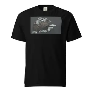 THE BAG(LOSE C-NOTES)CONCEPT TEES AN HATS Cotton Fabric Relaxed Fit Soft get money bank get cash