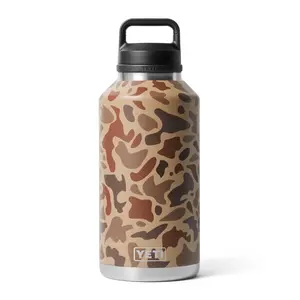YETI Rambler 64 oz Bottle with Chug Cap - Wetlands Camo