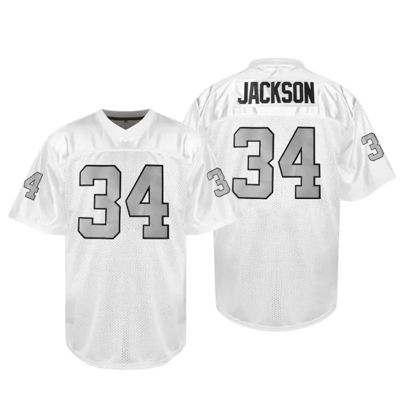 Men's Football Jersey #34 Breathable, Embroidered Sports Shirt for Training & Competition, V-Neck jersey