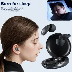 Sleep Earplugs, 35db Military Grade Silicone, Miniature Sealing Technology for Side Sleepers, Perfect for Travel and Work