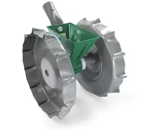 VAROMORUS Metal Precision Manual Seeder for Vegetables Greens Onion Radish Beet Carrots (1-Row)