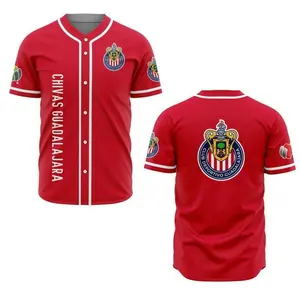LIGA MX Chivas Guadalajara Baseball Jersey ST2401