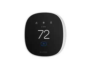 ECOBEE Smart Thermostat Essential - Energy Star Certified programmable Wi-Fi Thermostat - Works with Siri, Alexa, and Google Assistant