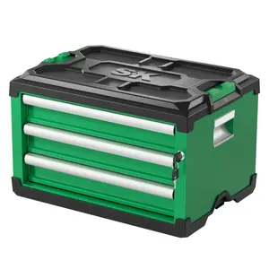 Modular Stackable Storage Toolbox, 3-Drawer, #SK03142