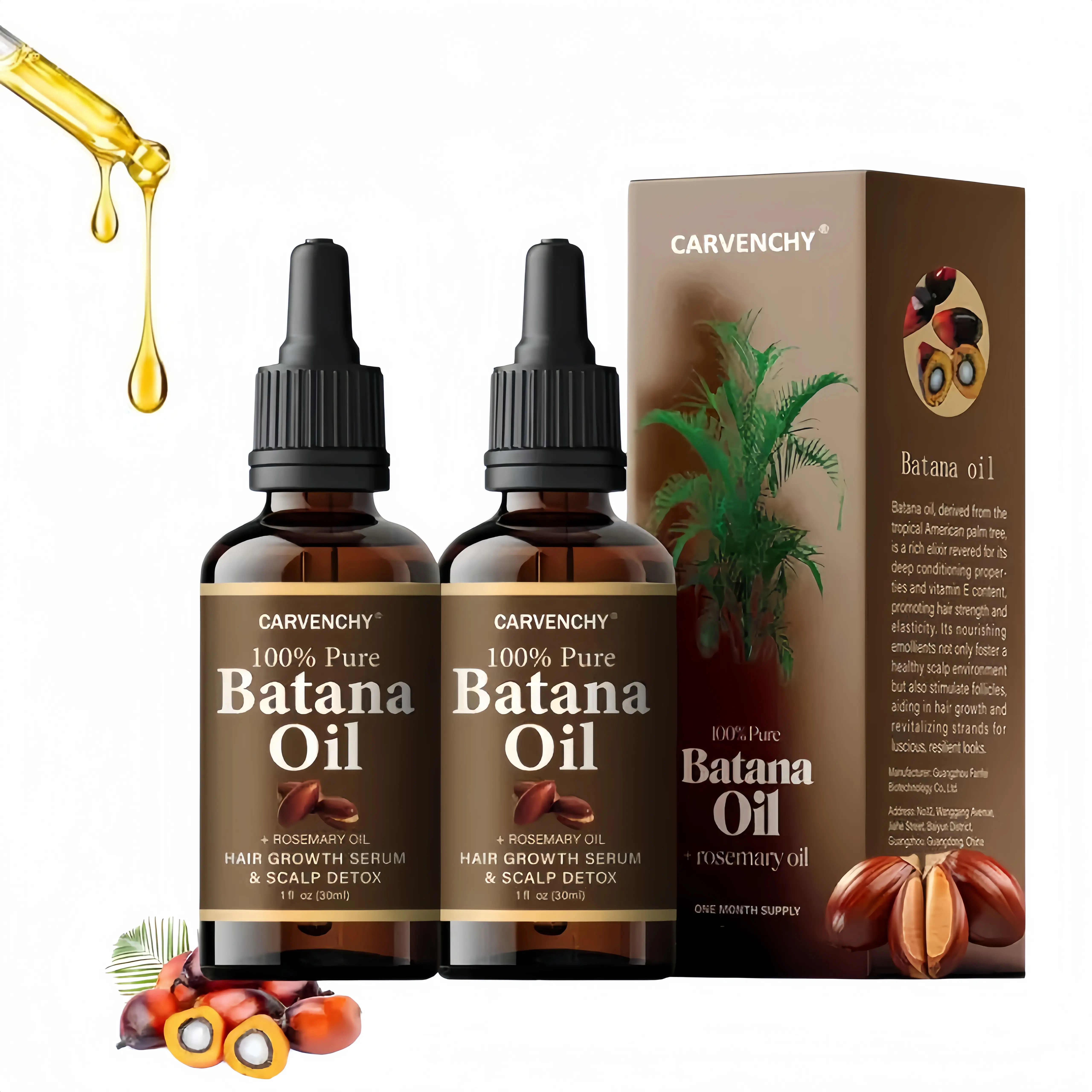Batana Oil for Hair,Hair Oil with Rosemary for Hair Growth - 100% Organic Batana Oil Batana Oil for Hair,Hair Oil with Rosemary for Hair Growth - 100% Organic Batana Oil