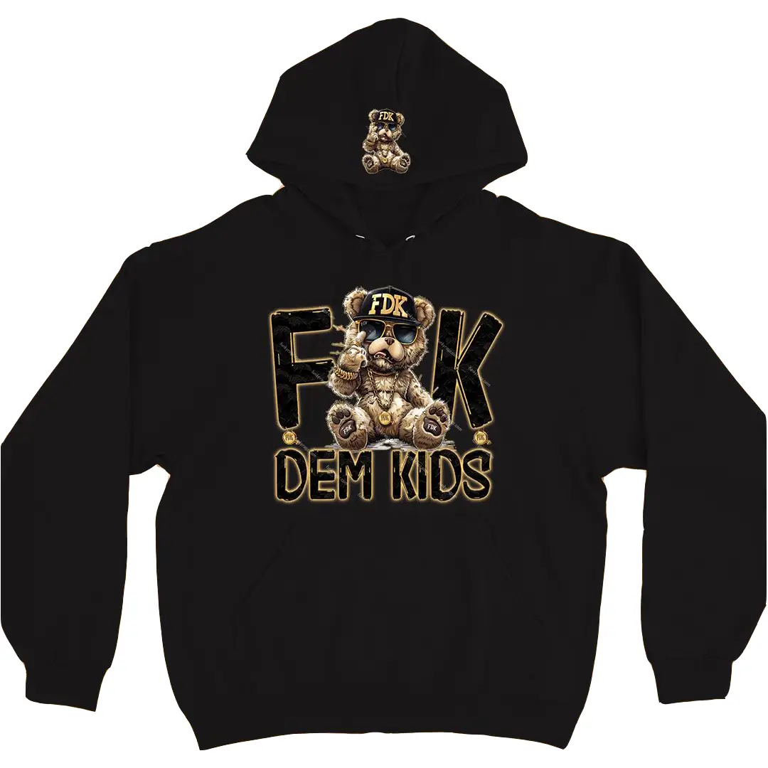 F Dem Kids Bear, Unisex Heavy Cotton, Classic Fit